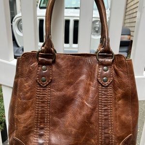 FRYE AND CO. Melissa Brown Leather Tote